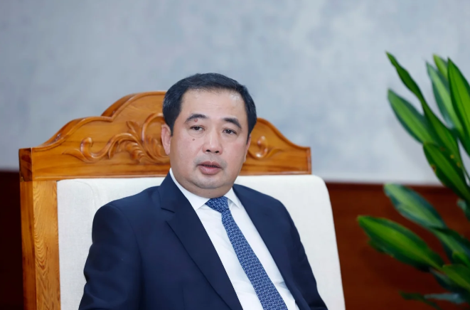 Minister of Agriculture and Environment Tran Duc Thang. Photo: Khuong Trung.